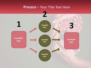 A Person Holding A Stack Of Poker Chips PowerPoint Template