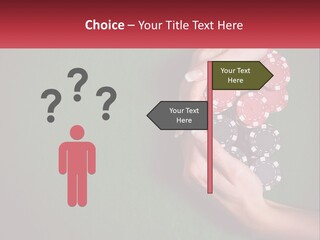 A Person Holding A Stack Of Poker Chips PowerPoint Template