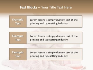 A Small Dog Is Wrapped In A Pink Towel PowerPoint Template