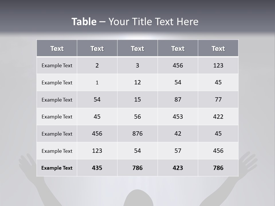 A Man Standing In Front Of A Cross With His Hands In The Air PowerPoint Template