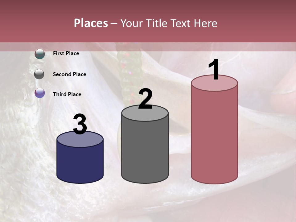 A Person Holding A Fish In Their Hand PowerPoint Template