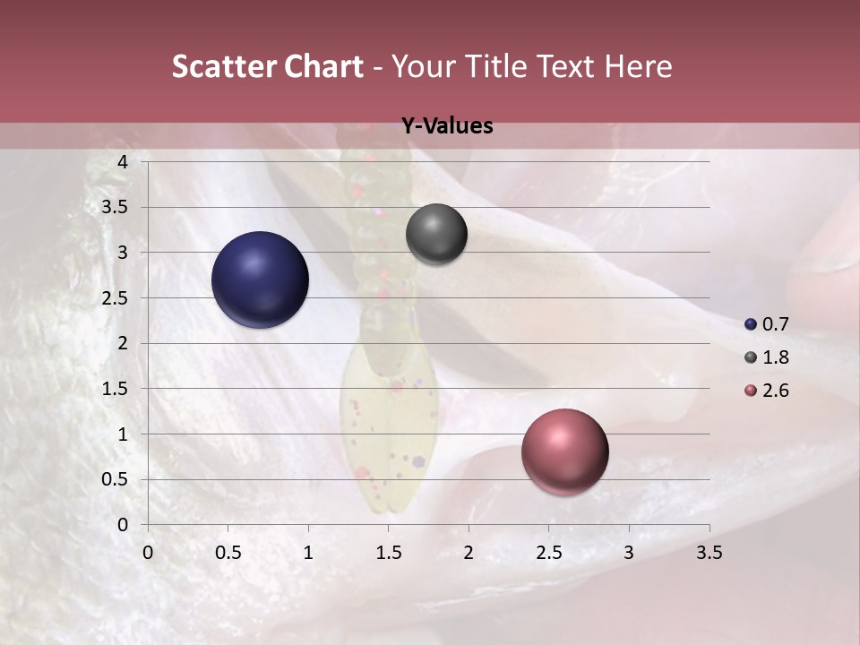 A Person Holding A Fish In Their Hand PowerPoint Template