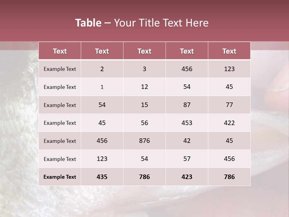 A Person Holding A Fish In Their Hand PowerPoint Template