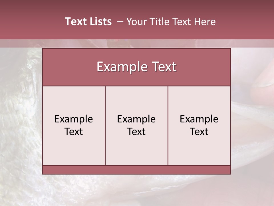 A Person Holding A Fish In Their Hand PowerPoint Template