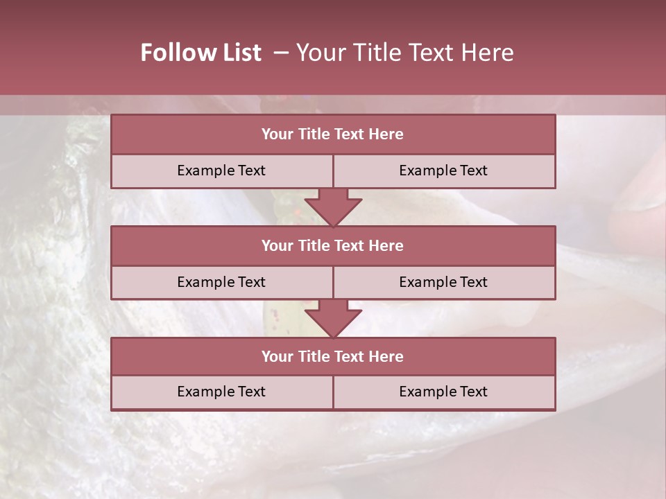 A Person Holding A Fish In Their Hand PowerPoint Template