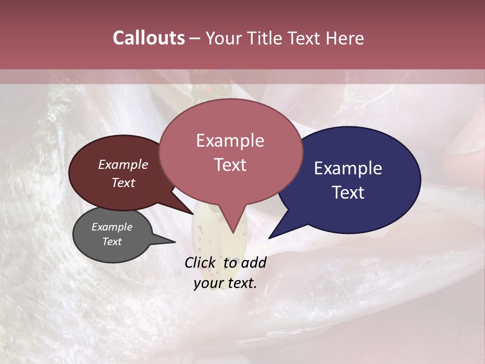 A Person Holding A Fish In Their Hand PowerPoint Template