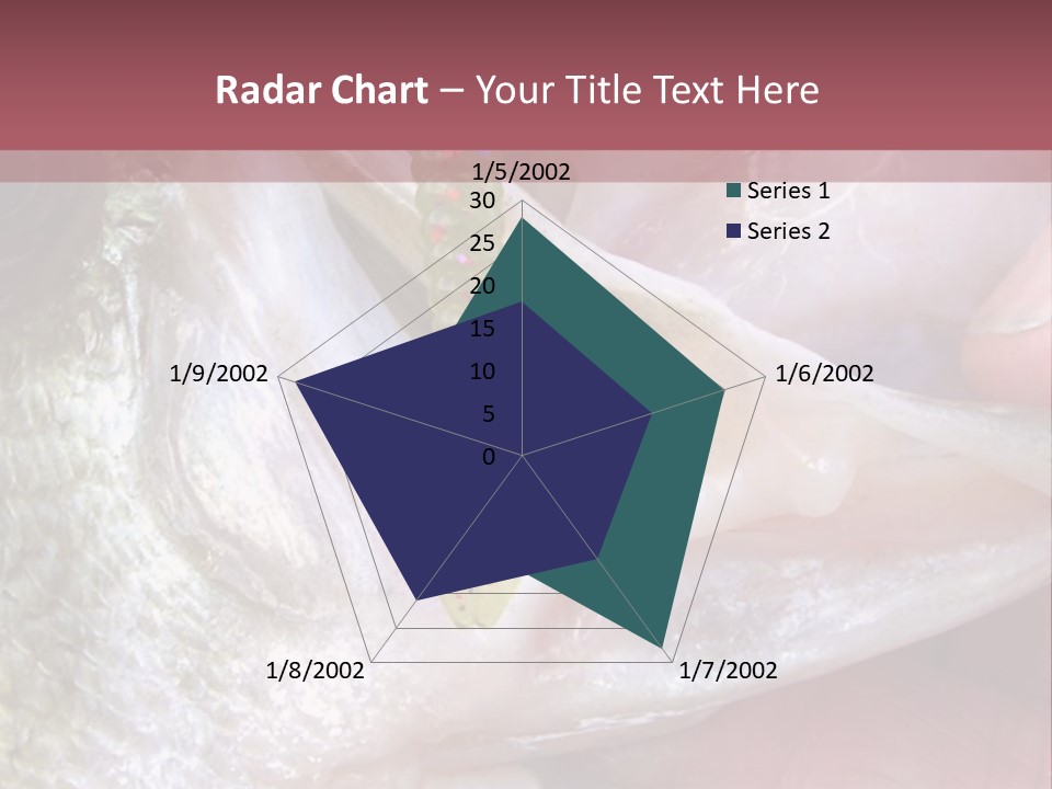 A Person Holding A Fish In Their Hand PowerPoint Template