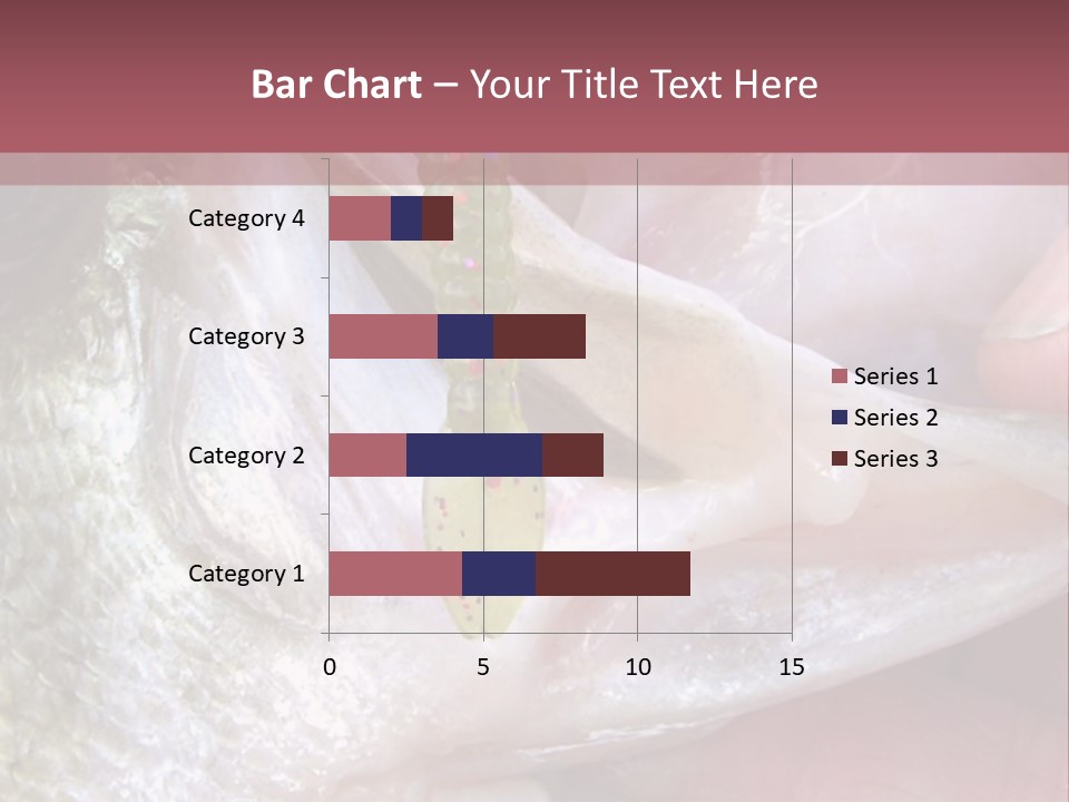 A Person Holding A Fish In Their Hand PowerPoint Template