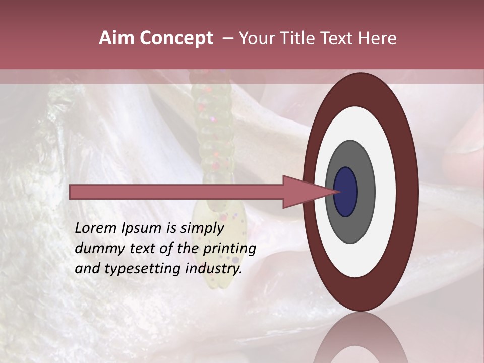 A Person Holding A Fish In Their Hand PowerPoint Template