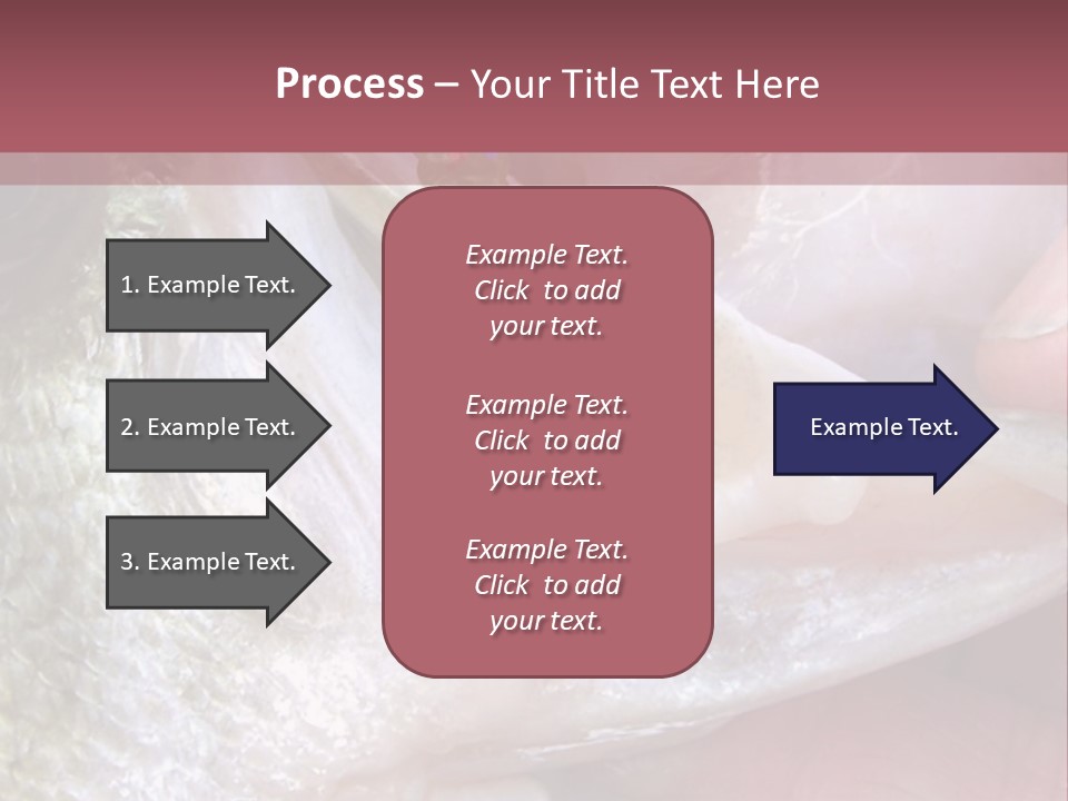 A Person Holding A Fish In Their Hand PowerPoint Template