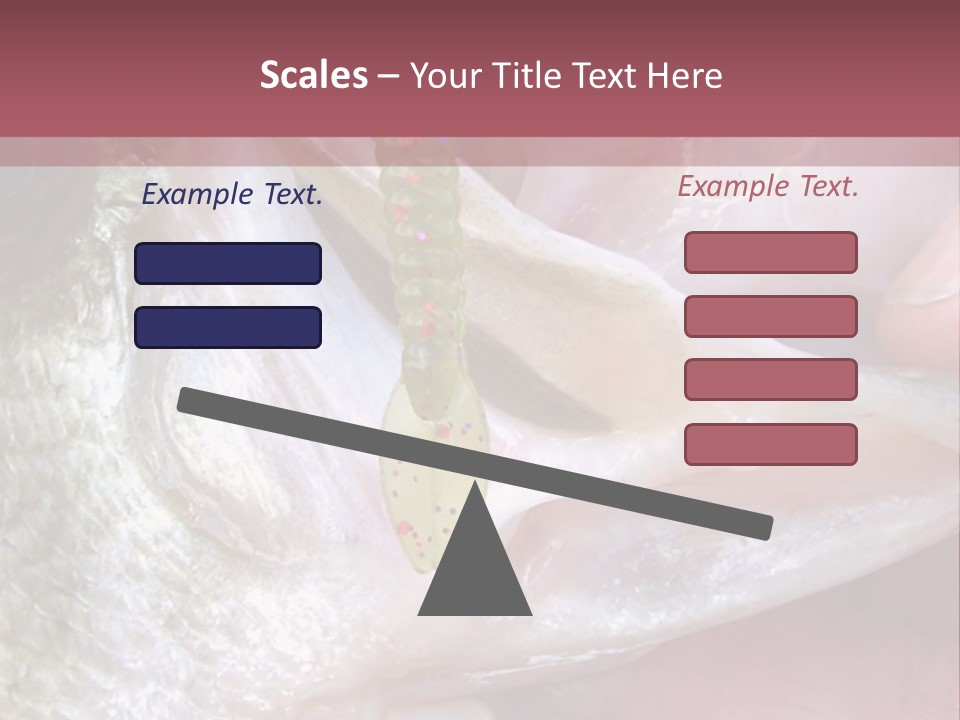 A Person Holding A Fish In Their Hand PowerPoint Template