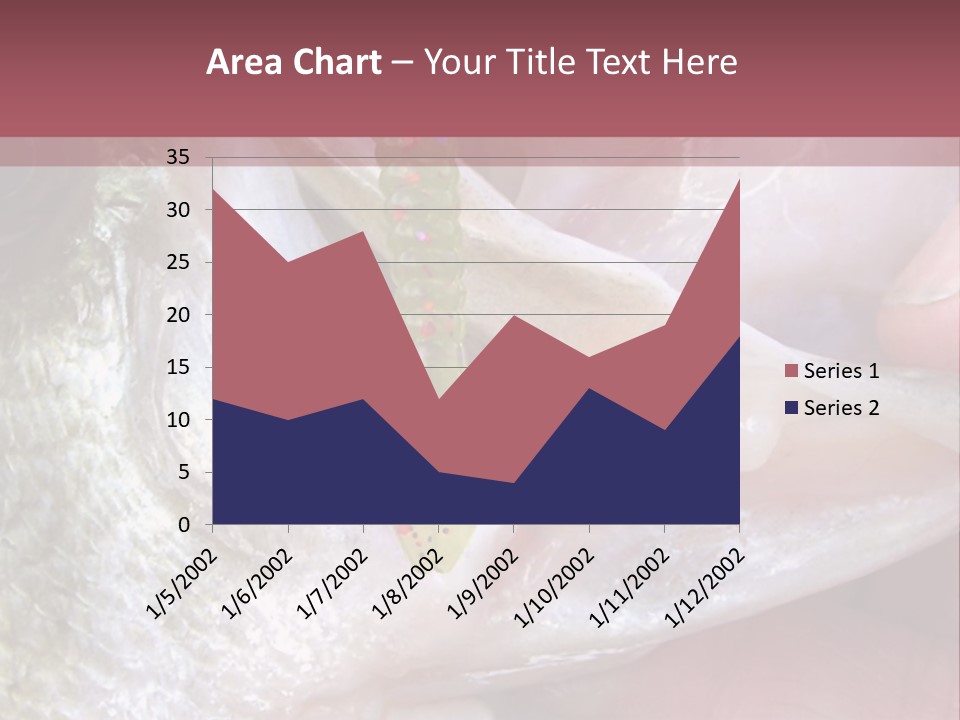 A Person Holding A Fish In Their Hand PowerPoint Template