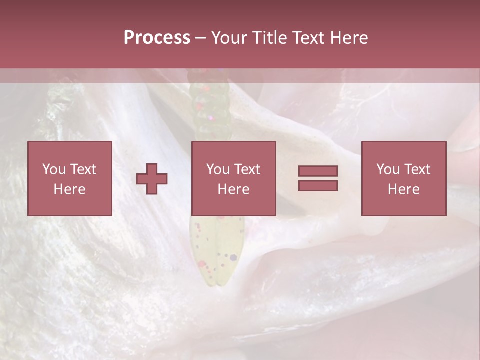 A Person Holding A Fish In Their Hand PowerPoint Template