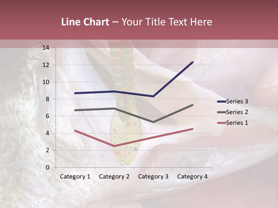 A Person Holding A Fish In Their Hand PowerPoint Template