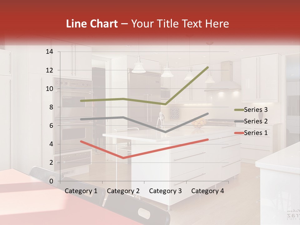 A Kitchen With A Table And Chairs In It PowerPoint Template