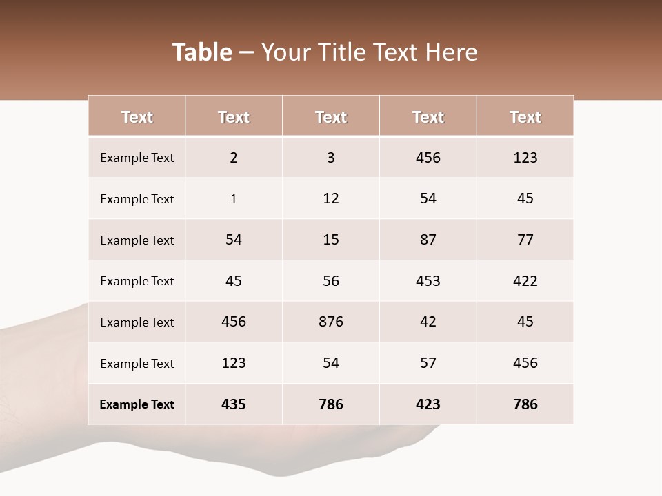 A Person Holding A Plant With Coins In Their Hands PowerPoint Template