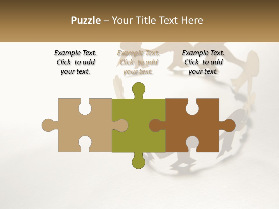 A Group Of People Holding Hands In A Circle PowerPoint Template