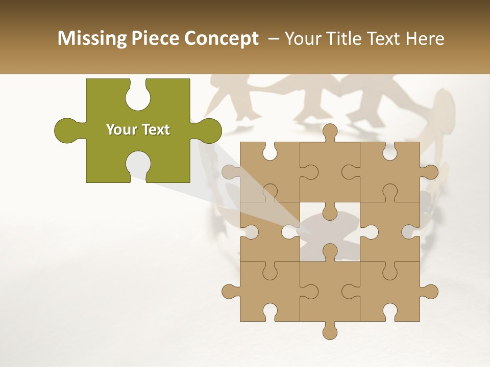 A Group Of People Holding Hands In A Circle PowerPoint Template