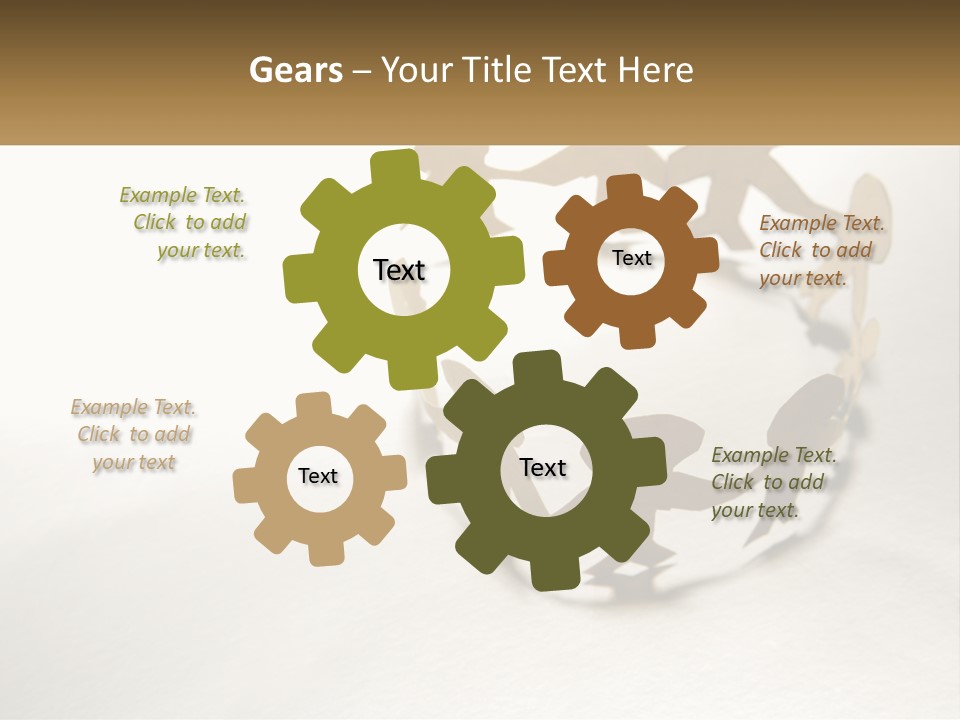 A Group Of People Holding Hands In A Circle PowerPoint Template