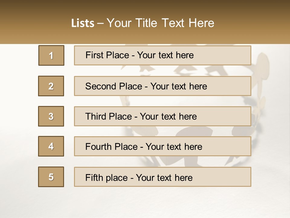 A Group Of People Holding Hands In A Circle PowerPoint Template