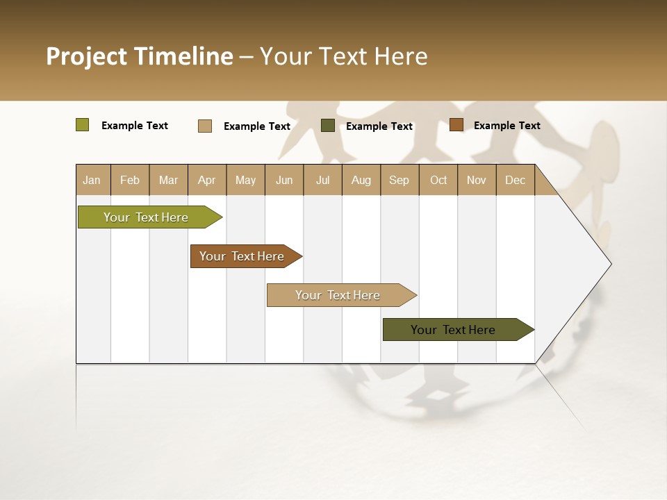 A Group Of People Holding Hands In A Circle PowerPoint Template