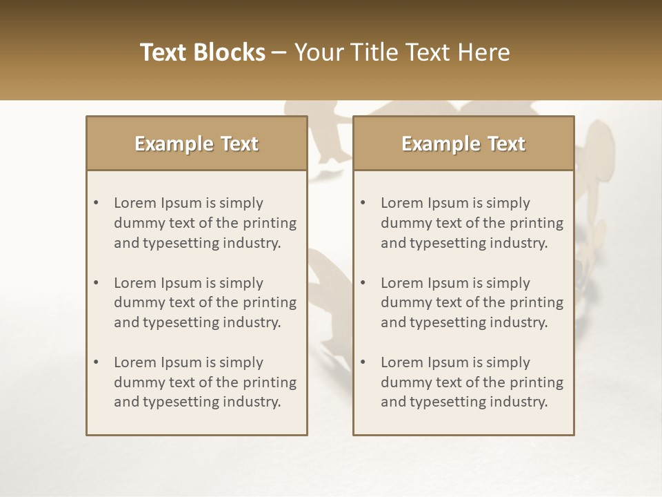 A Group Of People Holding Hands In A Circle PowerPoint Template