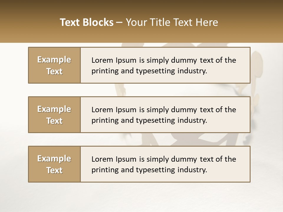 A Group Of People Holding Hands In A Circle PowerPoint Template