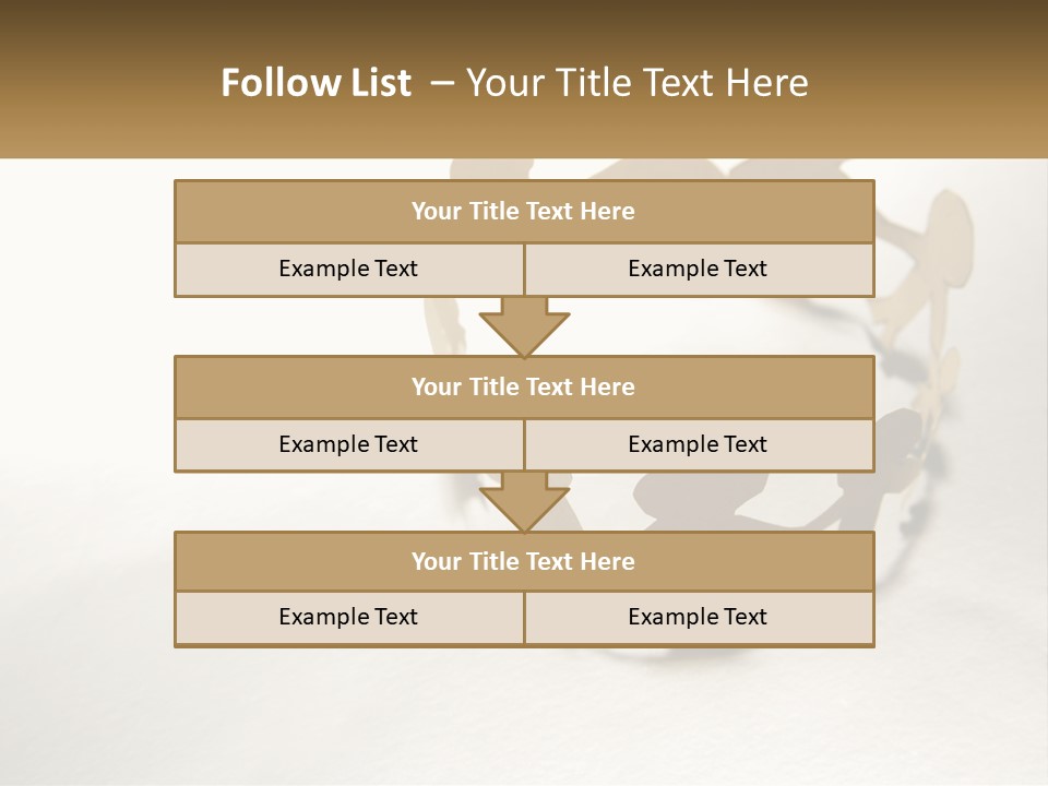 A Group Of People Holding Hands In A Circle PowerPoint Template