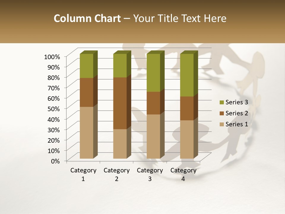 A Group Of People Holding Hands In A Circle PowerPoint Template