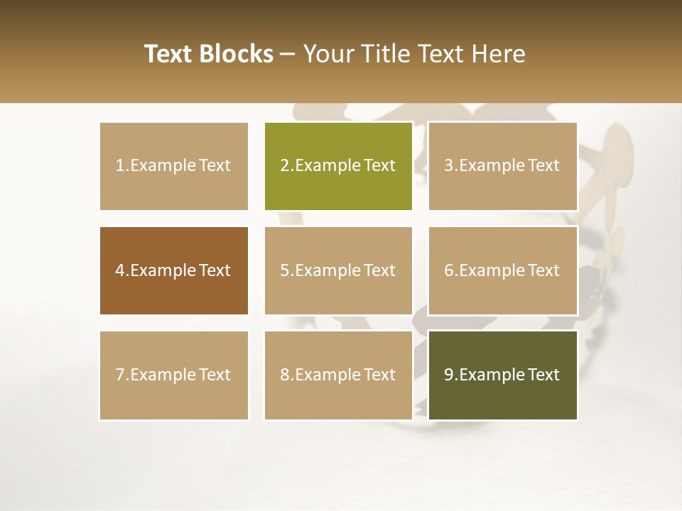 A Group Of People Holding Hands In A Circle PowerPoint Template