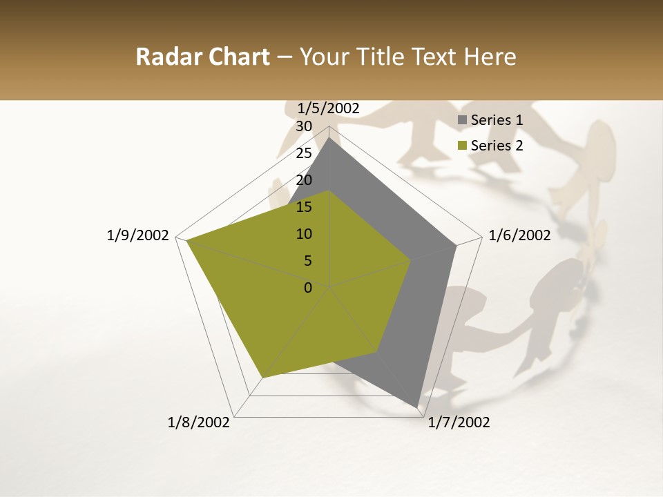 A Group Of People Holding Hands In A Circle PowerPoint Template