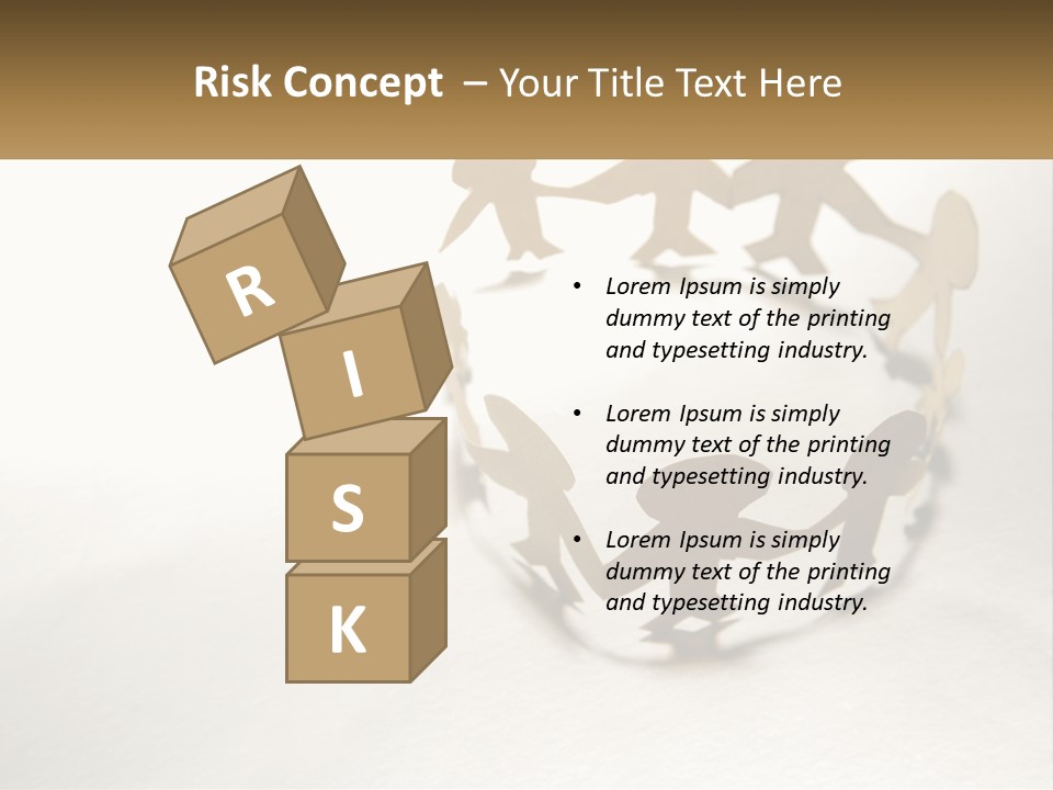 A Group Of People Holding Hands In A Circle PowerPoint Template