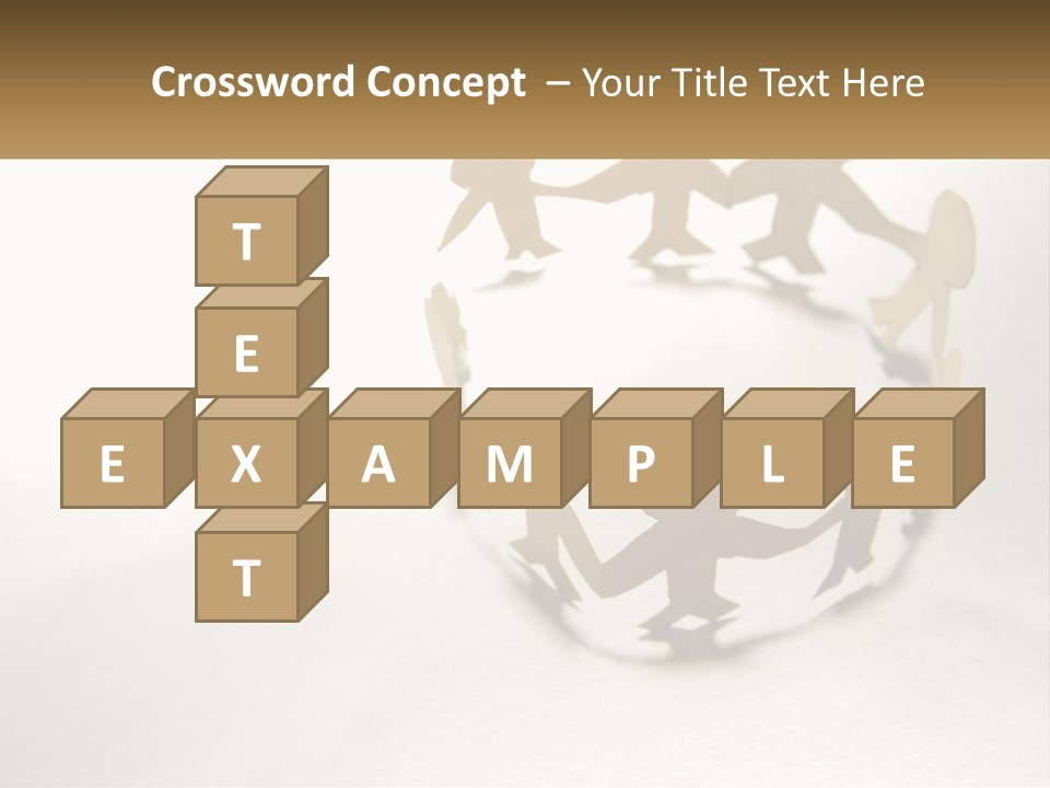 A Group Of People Holding Hands In A Circle PowerPoint Template