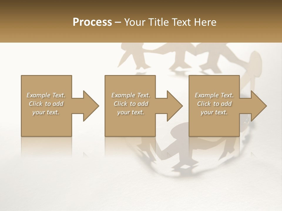 A Group Of People Holding Hands In A Circle PowerPoint Template
