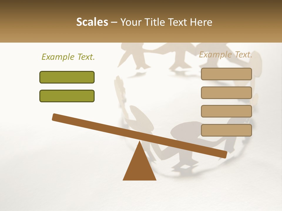 A Group Of People Holding Hands In A Circle PowerPoint Template