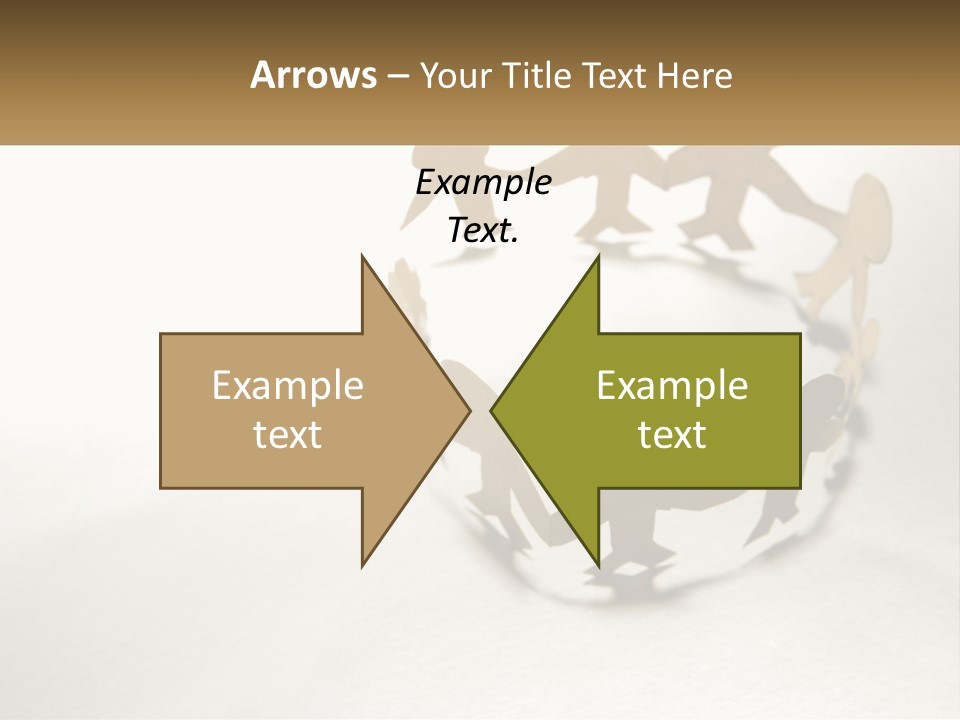 A Group Of People Holding Hands In A Circle PowerPoint Template