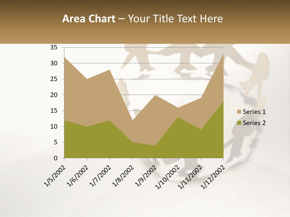 A Group Of People Holding Hands In A Circle PowerPoint Template
