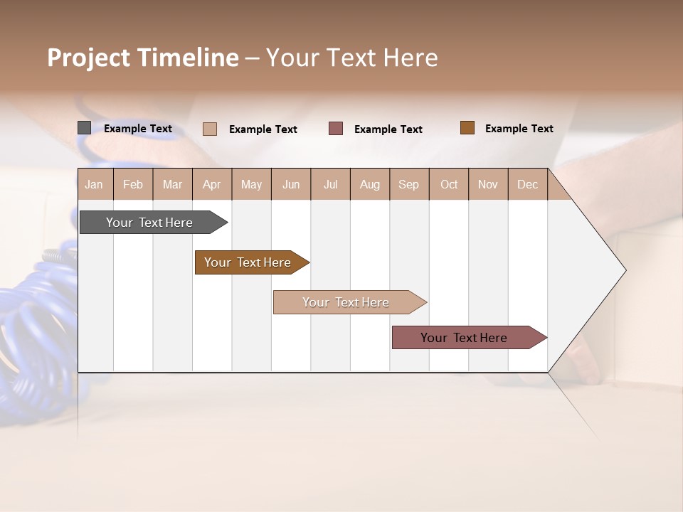 A Person Using A Power Tool On A Piece Of Furniture PowerPoint Template