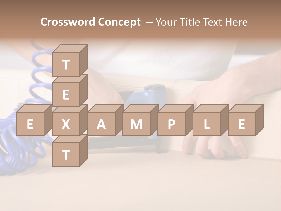 A Person Using A Power Tool On A Piece Of Furniture PowerPoint Template