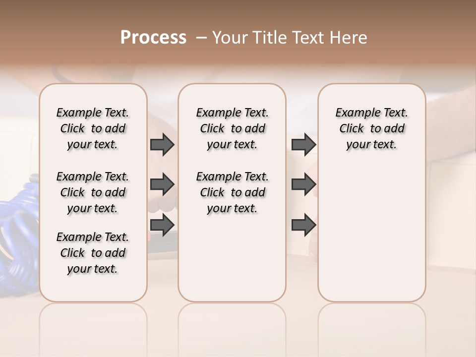 A Person Using A Power Tool On A Piece Of Furniture PowerPoint Template