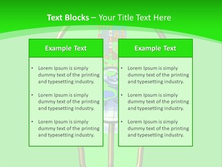 A Light Bulb With A Globe Inside Of It PowerPoint Template