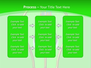 A Light Bulb With A Globe Inside Of It PowerPoint Template