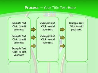 A Light Bulb With A Globe Inside Of It PowerPoint Template