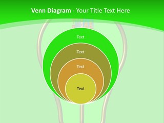 A Light Bulb With A Globe Inside Of It PowerPoint Template