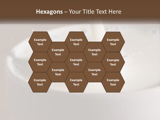 A Glass Of Milk Being Poured Into It PowerPoint Template