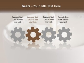 A Glass Of Milk Being Poured Into It PowerPoint Template