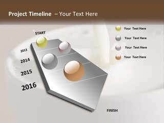 A Glass Of Milk Being Poured Into It PowerPoint Template