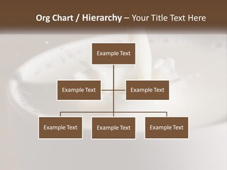 A Glass Of Milk Being Poured Into It PowerPoint Template
