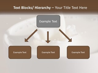 A Glass Of Milk Being Poured Into It PowerPoint Template