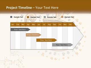 A Golden Number Six On A Black Background PowerPoint Template